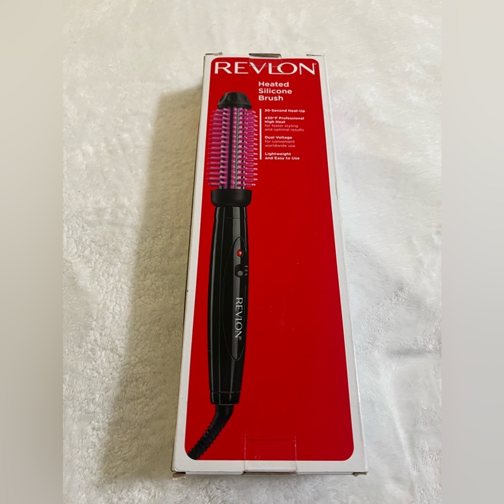 Heated silicone Brush new